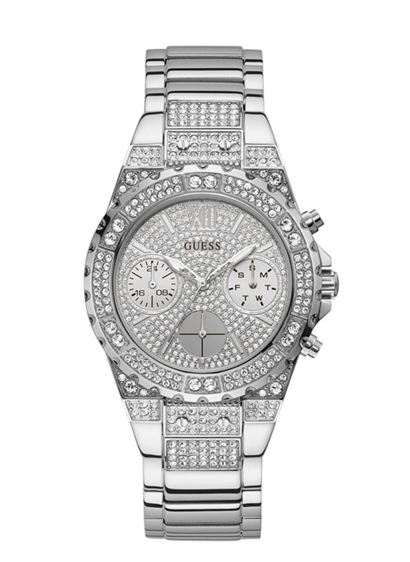 GUESS - Women's Analog Round Shape Stainless Steel Wrist Watch GW0037L1 - 39 Mm - Image 1