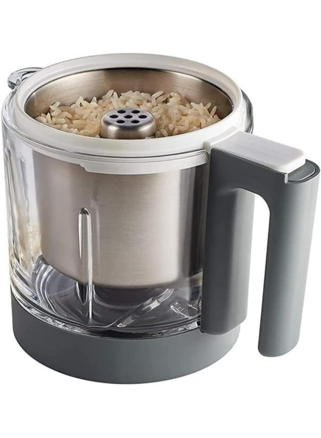 BEABA , Pasta-Rice Cooker, Cooking Basket/Bowl, Babycook Accessory, Babycook Neo Compatible, Capacity 750G, Easy To Clean, Inox  - Image 2