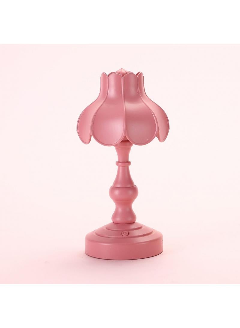 Mini Lotus Night Light Bedroom Bedside LED Rechargeable Table Light  - Image 2