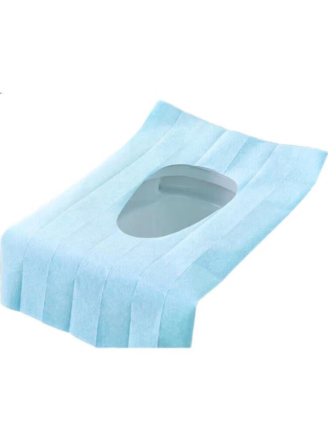 NOLANSEND Disposable Extended Toilet Seat Covers, Travel Hotel Hygiene Seat Protectors, Postpartum Large Size, 30 Individually Wrapped Pieces - Image 3
