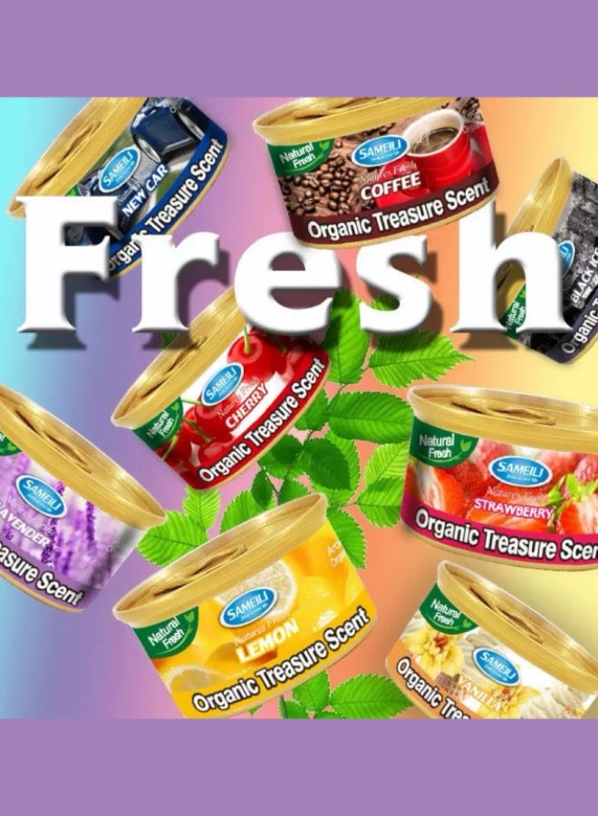 ساميلي [عبوة من 3 قطع] معطر جو طبيعي للسيارة بنكهة الكرز - Image 5