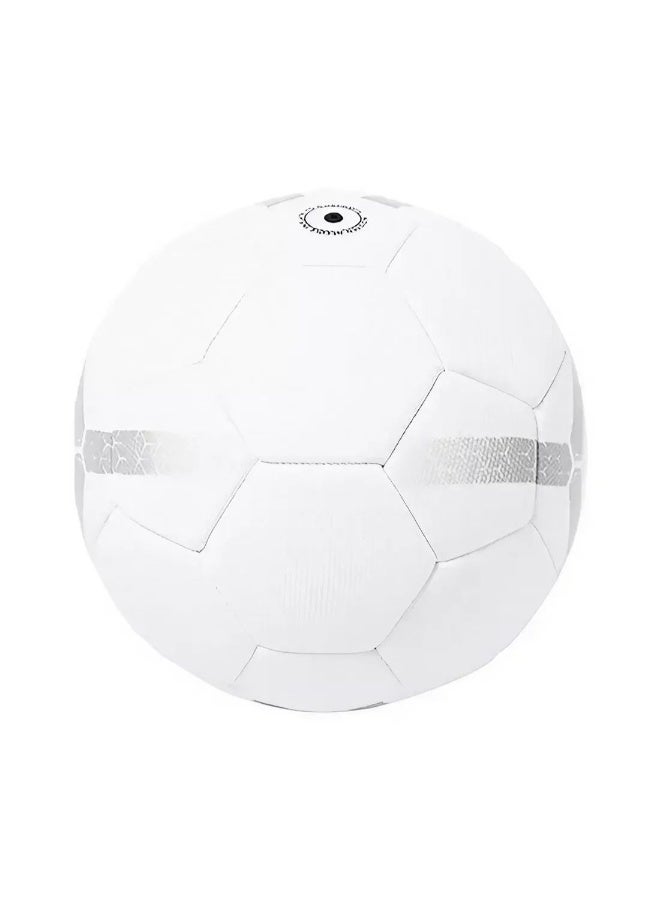 Lamborghini Machine Sewing PVC Soccer Ball (Size 5, White) - Image 1