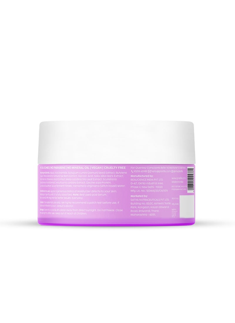 PLIX THE PLANT FIX - Jamun Moisturizer Reduce Pimples for Oily and Acne Prone Skin, with Witch Hazel And Jamun Extract, - Image 1