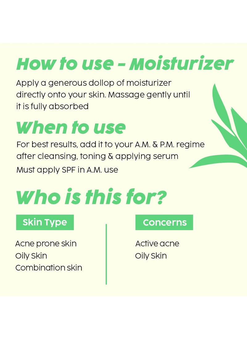 PLIX THE PLANT FIX - Jamun Moisturizer Reduce Pimples for Oily and Acne Prone Skin, with Witch Hazel And Jamun Extract, - Image 1