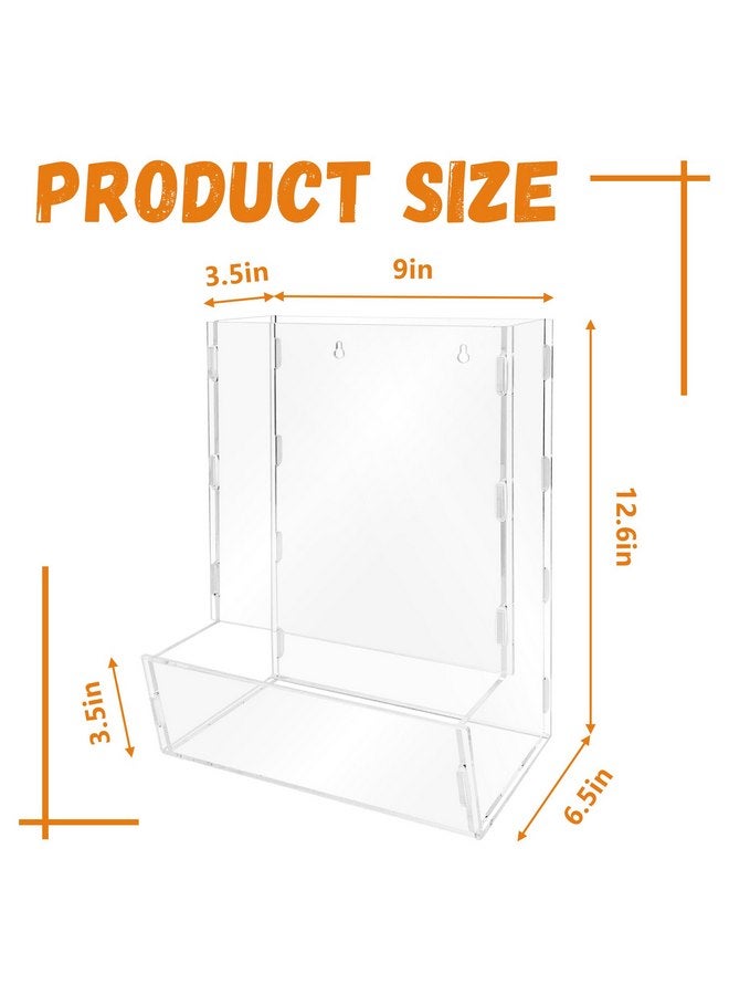 montex Wall Toy Dispenser, Toy Car Organizer, Hanging Organizer and Storage Bin for Children's Room, Toy Storage for Blocks, Cars, Snacks, Darts (One Compartment) - Image 3