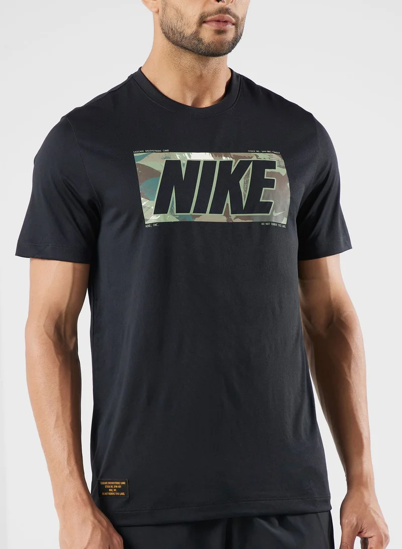 Nike Dri-Fit Regulared Camo Gfx T-Shirt