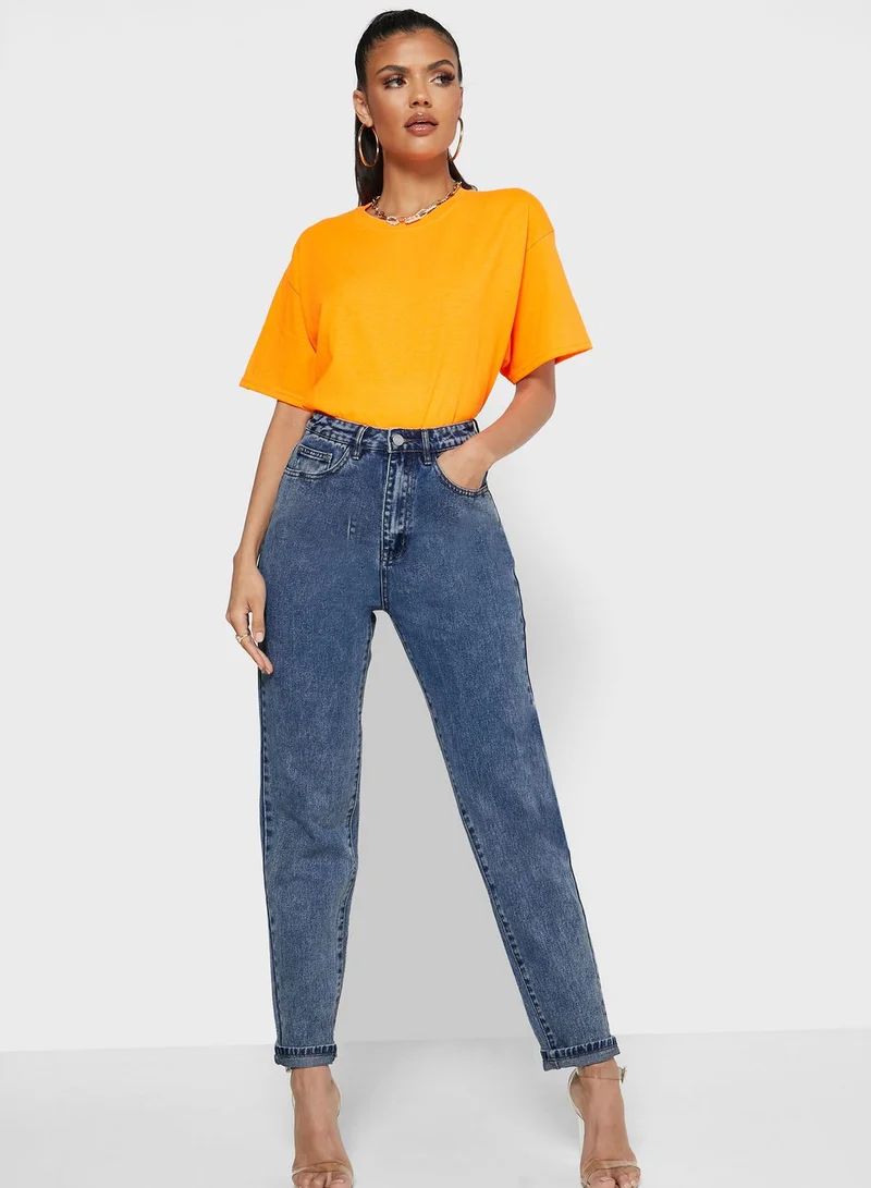 Missguided Riot Highwaisted Mom Jeans