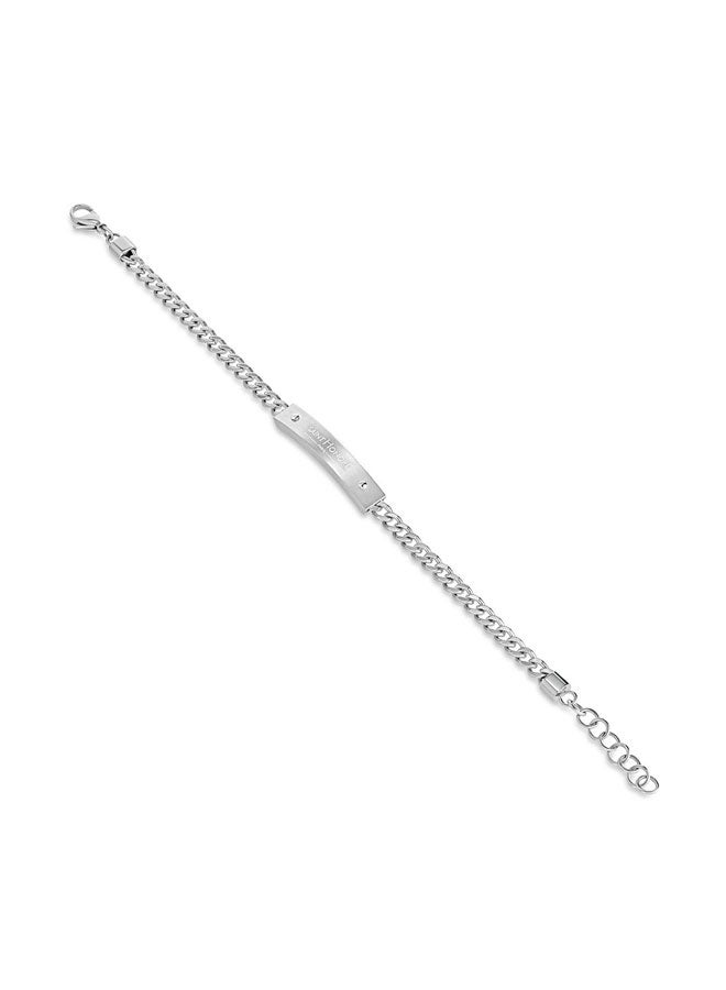 Saint Honore Paris Odeon Full Stainless Steel Chain Bracelet for Men - Image 3