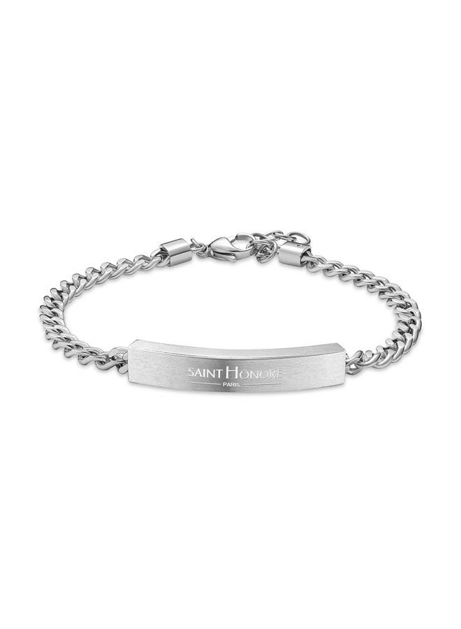 Saint Honore Paris Odeon Full Stainless Steel Chain Bracelet for Men - Image 1