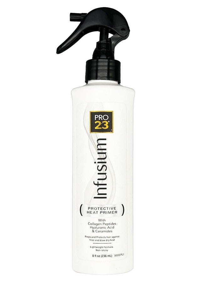INFUSIUM 23 Protective Heat Primer with Collagen Peptides, Hyaluronic Acid, and Ceramides - 8oz., White - Image 1