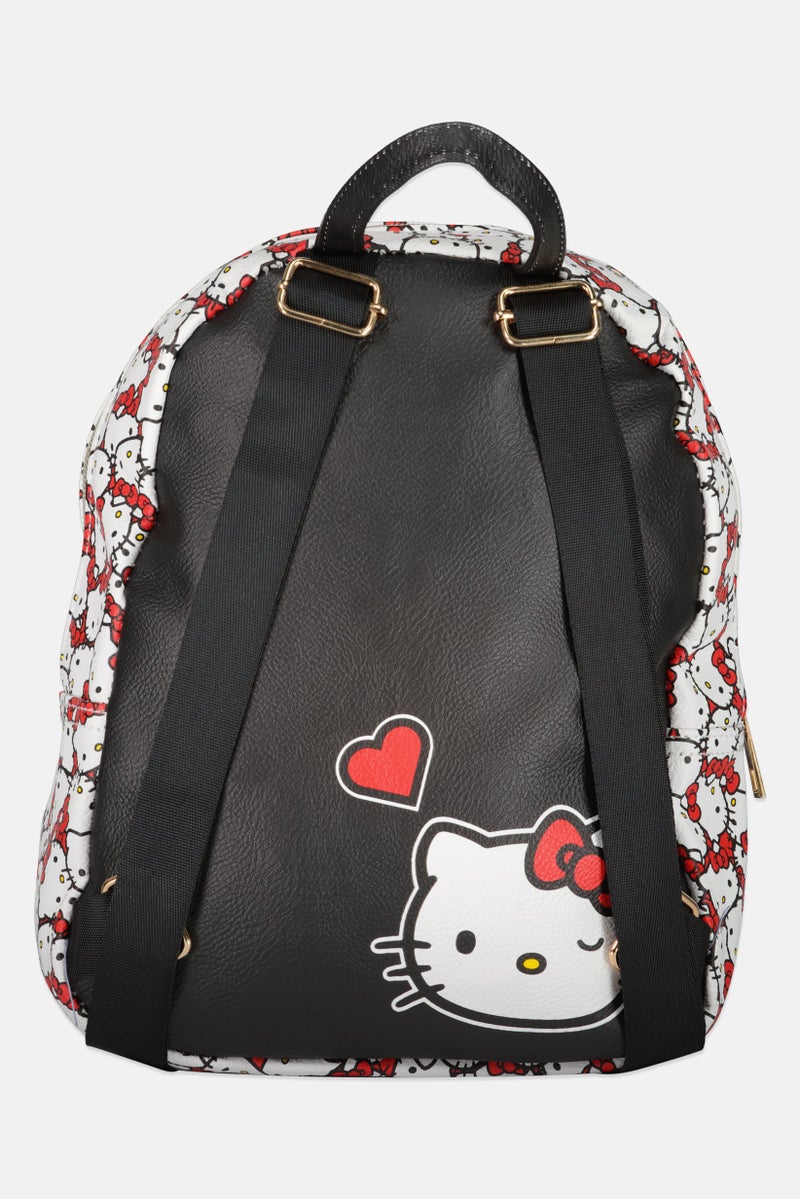 Hello Kitty Kids Girl Graphic Print Mini Backpack, Multicolor - Image 2