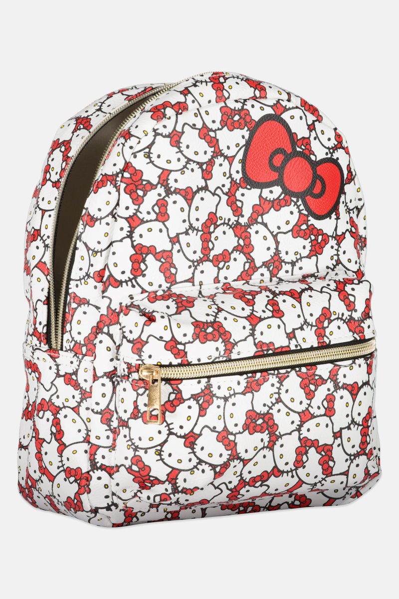 Hello Kitty Kids Girl Graphic Print Mini Backpack, Multicolor - Image 3