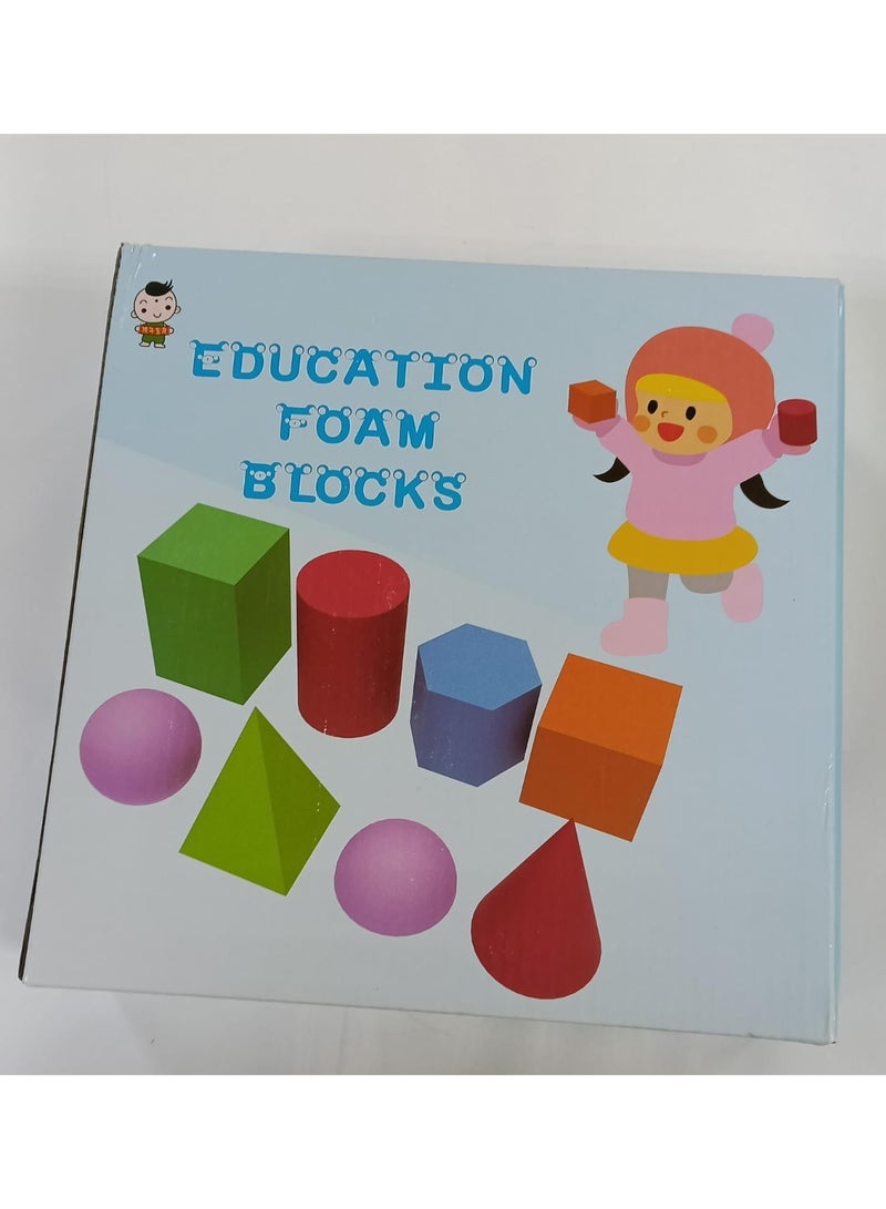 SOD 24779B Educartional Foam Blocks assorted Shapes - Image 1