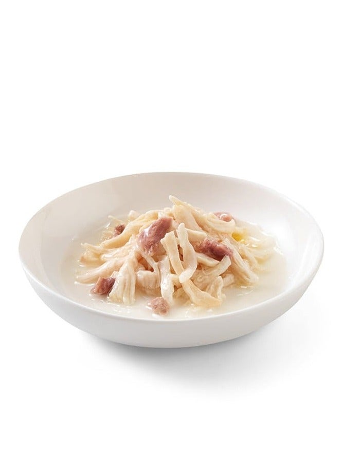 شيسر طعام قطط ( 6 عبواة )  شيسر - بنكهة / تونا مع سمك الدينيس   6 × 50 جرام - Image 2