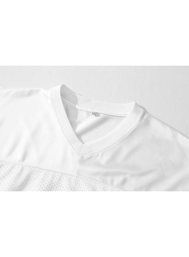 PRIMITAS Unisex Blank Football Jersey Mesh Athletic Football Shirt Practice Sports Uniform - Image 3