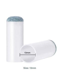 Yalla HomeGym Billiard Pool Cue Tips 100 Pieces Slip-On Cue Tips Replacements  - Image 2