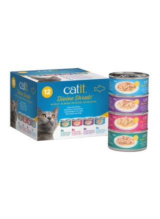 Catit Divine Shreds in Jelly, Premium Wet Cat Food, Tuna Multipack - pzsku/Z12AD64C2729A8DB4954BZ/45/1749110290/01ccf270-4f9b-4448-ae4c-e7e98c961782