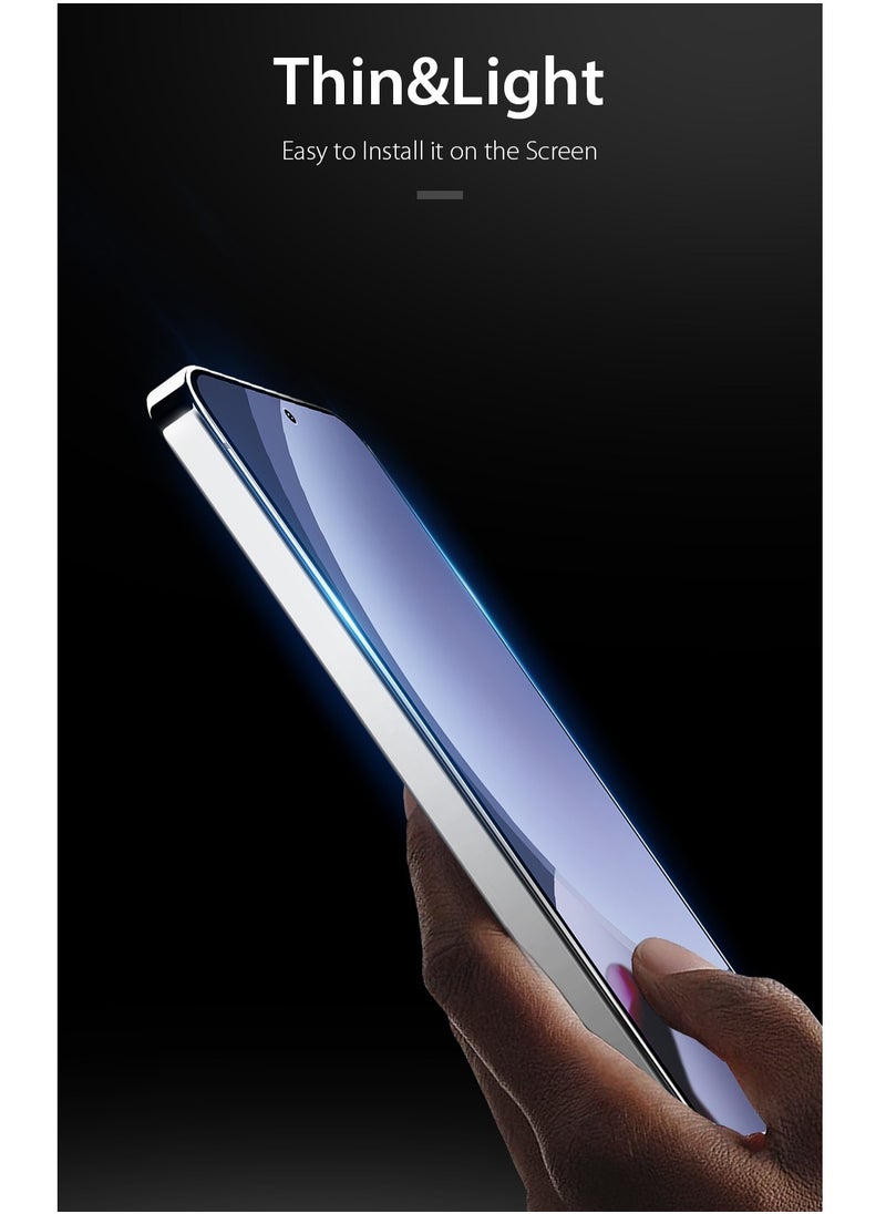 ONE MINUTE One Minute Screen Protector for Samsung Galaxy S25 Tempered Glass Screen Protector Full Glue Edge to Edge 9H Hardness Anti Fingerprint Scratch Resistance Glass Fingerpint work  - Image 2