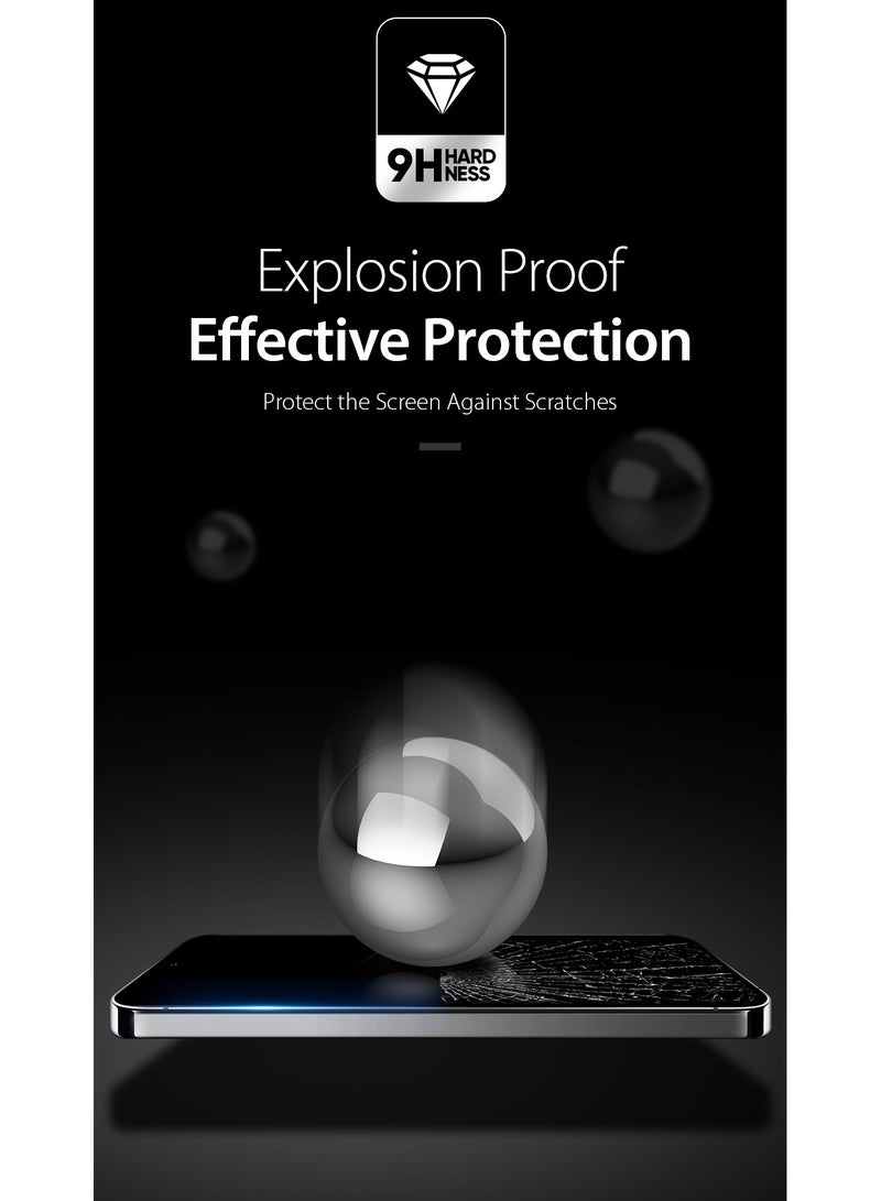One Minute Screen Protector for Samsung Galaxy S25 Tempered Glass Screen Protector Full Glue Edge to Edge 9H Hardness Anti Fingerprint Scratch Resistance Glass Fingerpint work