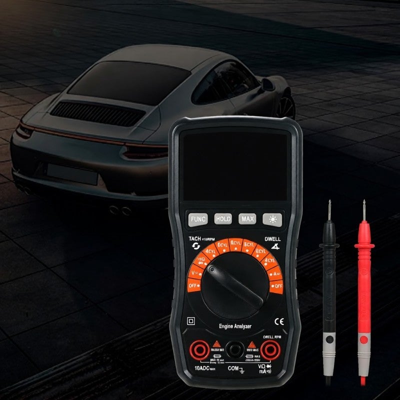 UYIGAO Automotive Multimeter 2000 Counts Lcd Display Clear Reading - Intuitive Easy Operation Pocket Digital Multimeter for Car Maintenance & Electrical Testing - Image 5