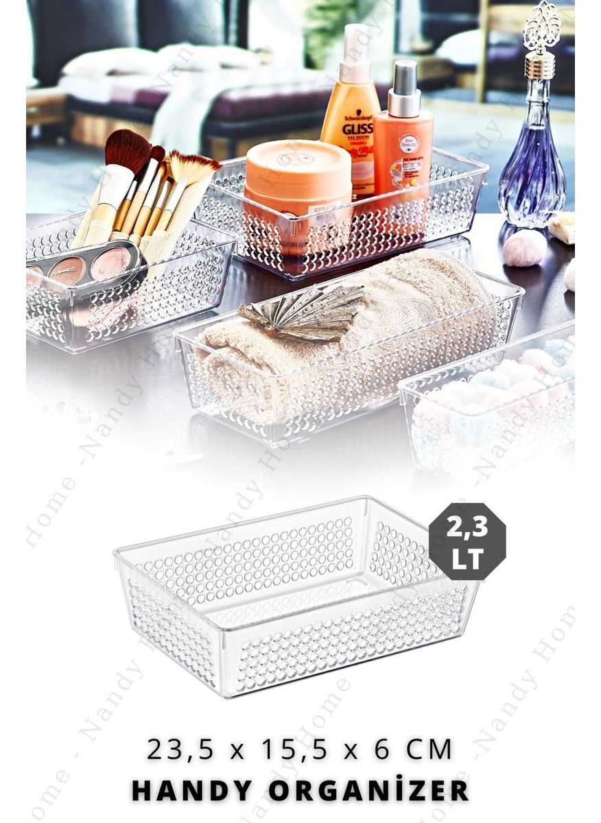 Nandy Home 2.3 Lt Handy Refrigerator & Cabinet Organizer 23.5X15.5X6 cm  - Image 1