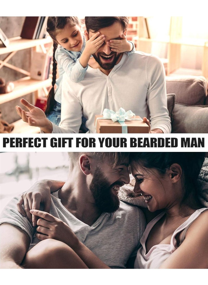 Generic - Beard Growth Kit for Men, Beard & Mustache Facial Hair Growth Roller Kit, Beard Growth Oil, Beard Balm, Beard Roller, Beard Comb,Storage Bag, Birthday Gifts for Men - Image 1