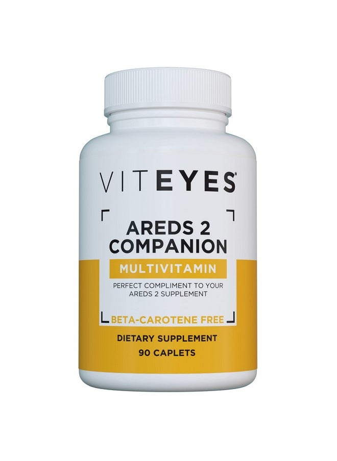 Viteyes - Classic Areds 2 Companion Betacarotene Free Multivitamin Supplement Comprehensive Multivitamin Formula For Areds 2 Users 90 Caplets - Image 1