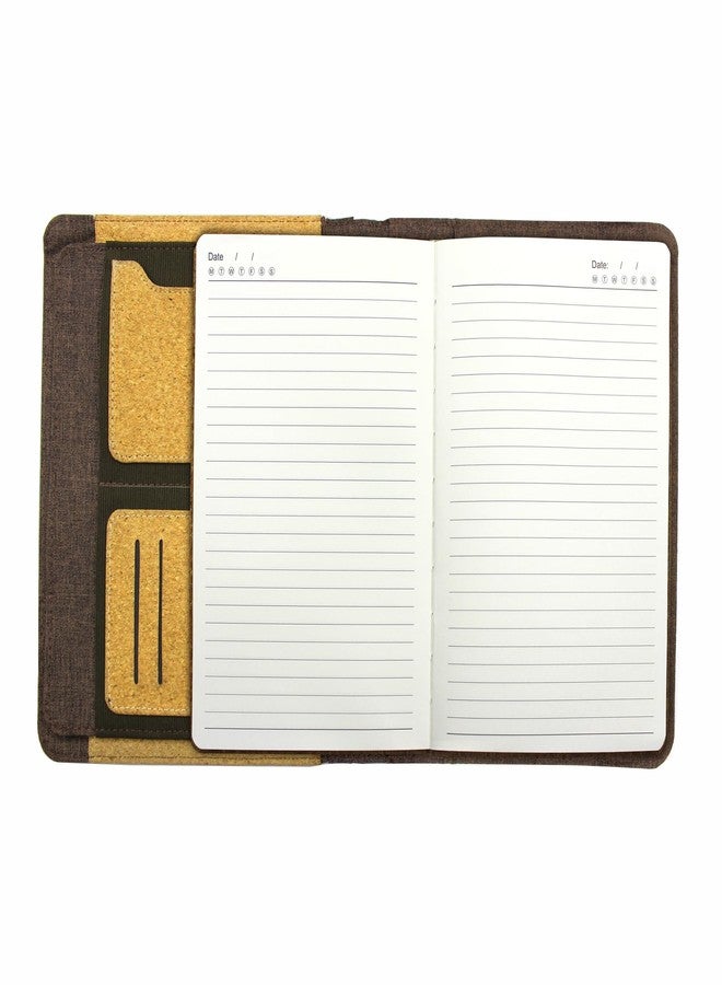 VIVA KORK Cork Diary | B5 Sustainable Journal | 192 Ruled Pages | Hardcover Eco-friendly Notebook | Vegan Sustainable Gift with Planner - Image 3
