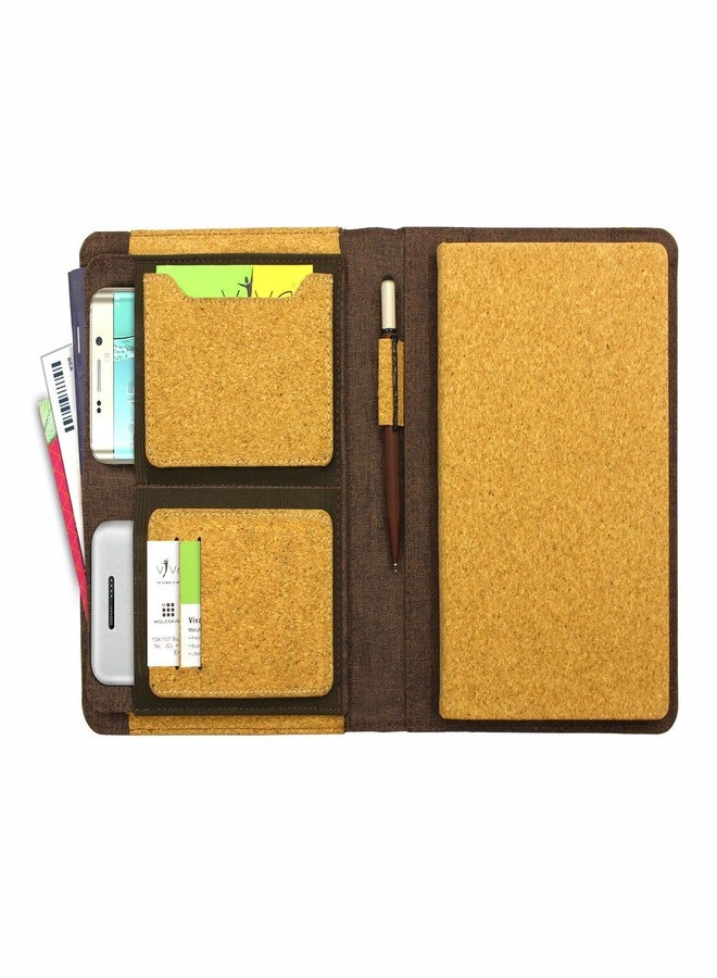 VIVA KORK Cork Diary | B5 Sustainable Journal | 192 Ruled Pages | Hardcover Eco-friendly Notebook | Vegan Sustainable Gift with Planner - Image 2