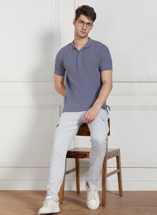 Regular Fit Sage Green Cotton-Jersey Polo Neck T-Shirt - pzsku/Z12ADEEA02C5FCFF97CB2Z/45/_/1726655630/fa498ace-8121-471a-92e5-18ec10fcb467