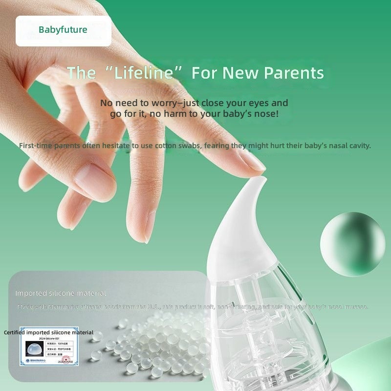 BABY FUTUR Medical Electric Nasal Aspirator for Newborns and  Kids - Image 1