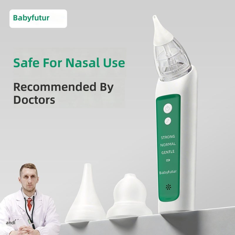 BABY FUTUR Medical Electric Nasal Aspirator for Newborns and  Kids - Image 2