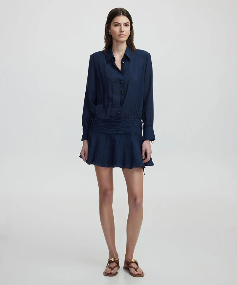 ابيكول Draped Mini Dress