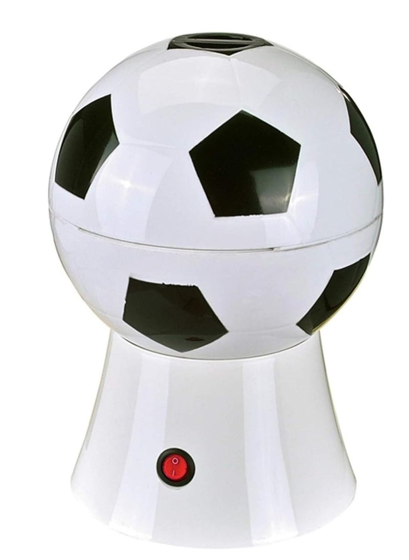 JAJEEK 1200W Mini Hot Air Popcorn Maker – Football/Basketball/Volleyball Design, Healthy Oil-Free Popcorn Machine for Family Movie Nights & Sports Parties, Quick & Easy Snack Maker - Image 1