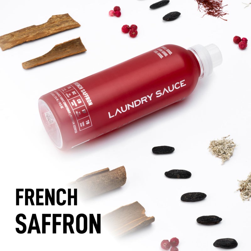 Laundry Sauce - Laundry Fabric Softener (French Saffron) Luxury Fragrance, Softens & Preserves Fabric, Reduces Wrinkles, 19 Fl Oz - Image 2