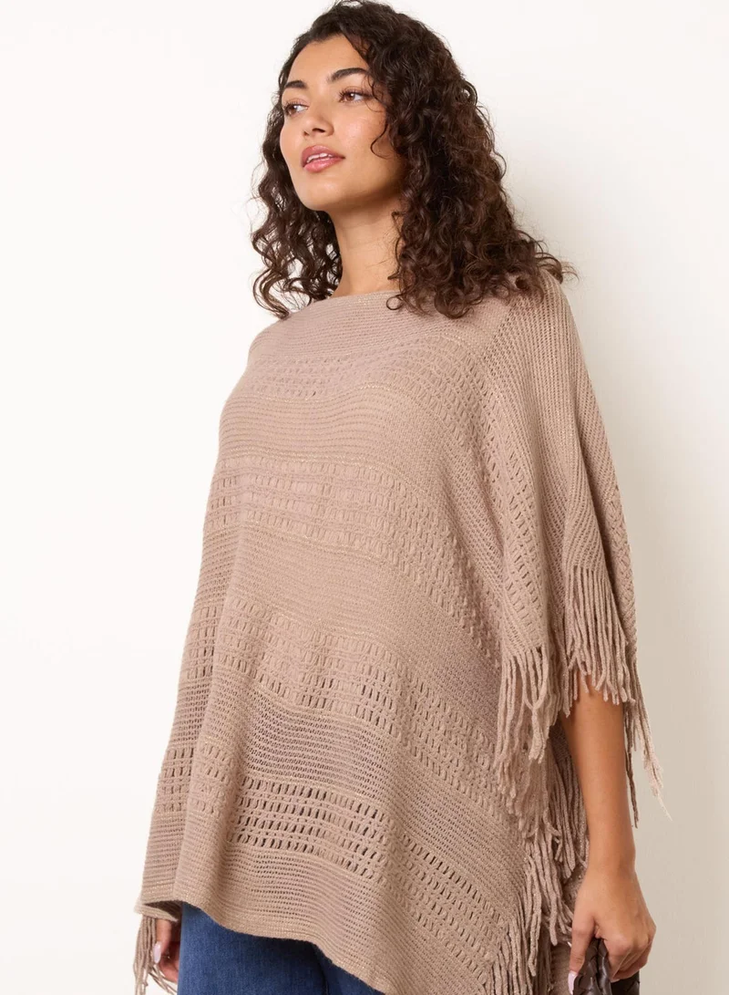 Blue Vanilla  Knitted Cape for Women | Best Price UAE