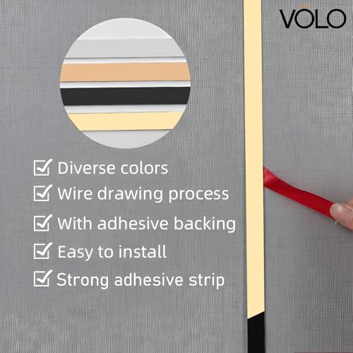 HYDERON Mirror Tape 12MM Gold – Strong Double-Sided Adhesive Tape for Multipurpose Use in Home, Office, and DIY Projects (5 Meter, 1 Piece) - Image 5