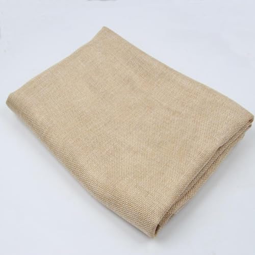 Flushbay Speaker Grill Cloth Linen Speaker Fabric Protective Dustproof Mesh Cloth Stereo Fabric Replacement for Home Stage Speakers, Media Cabinet, KTV Box-Two Layers(50 * 146cm-Beige) - Image 5