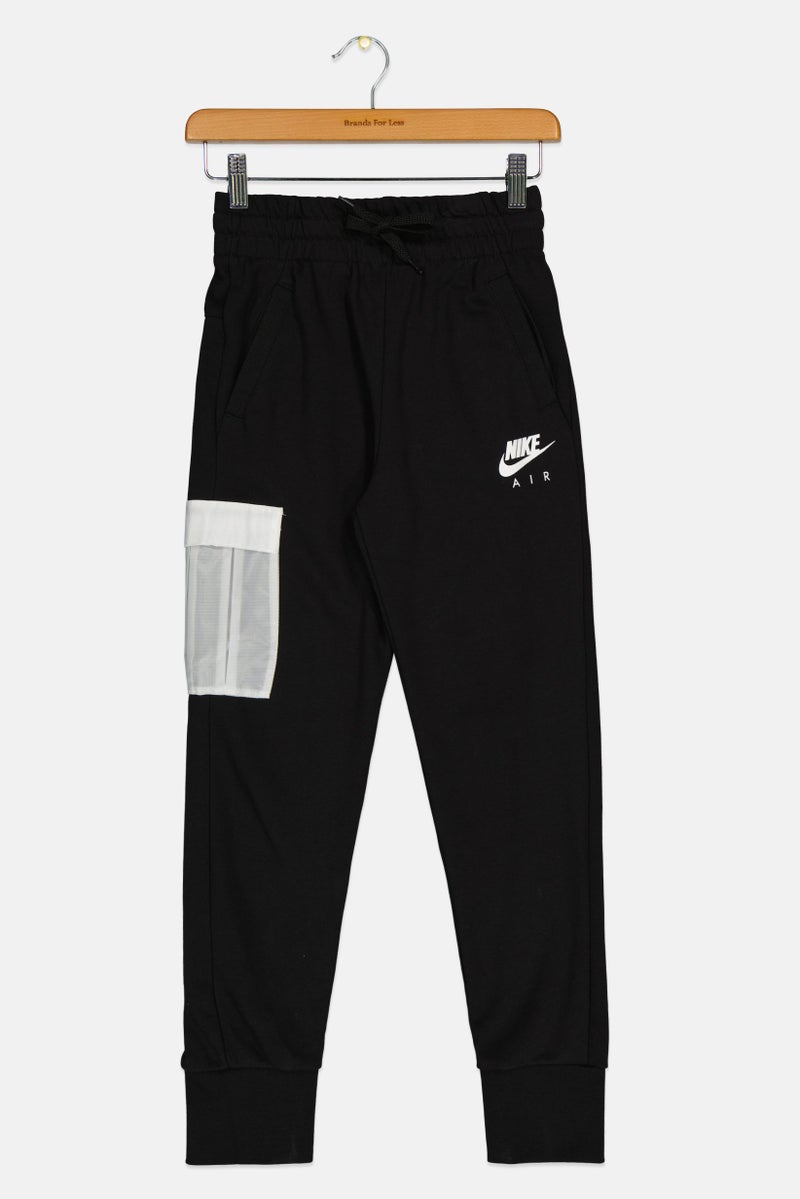 Nike Kids Girl Standard Fit Training Sweatpants, Black - Image 1