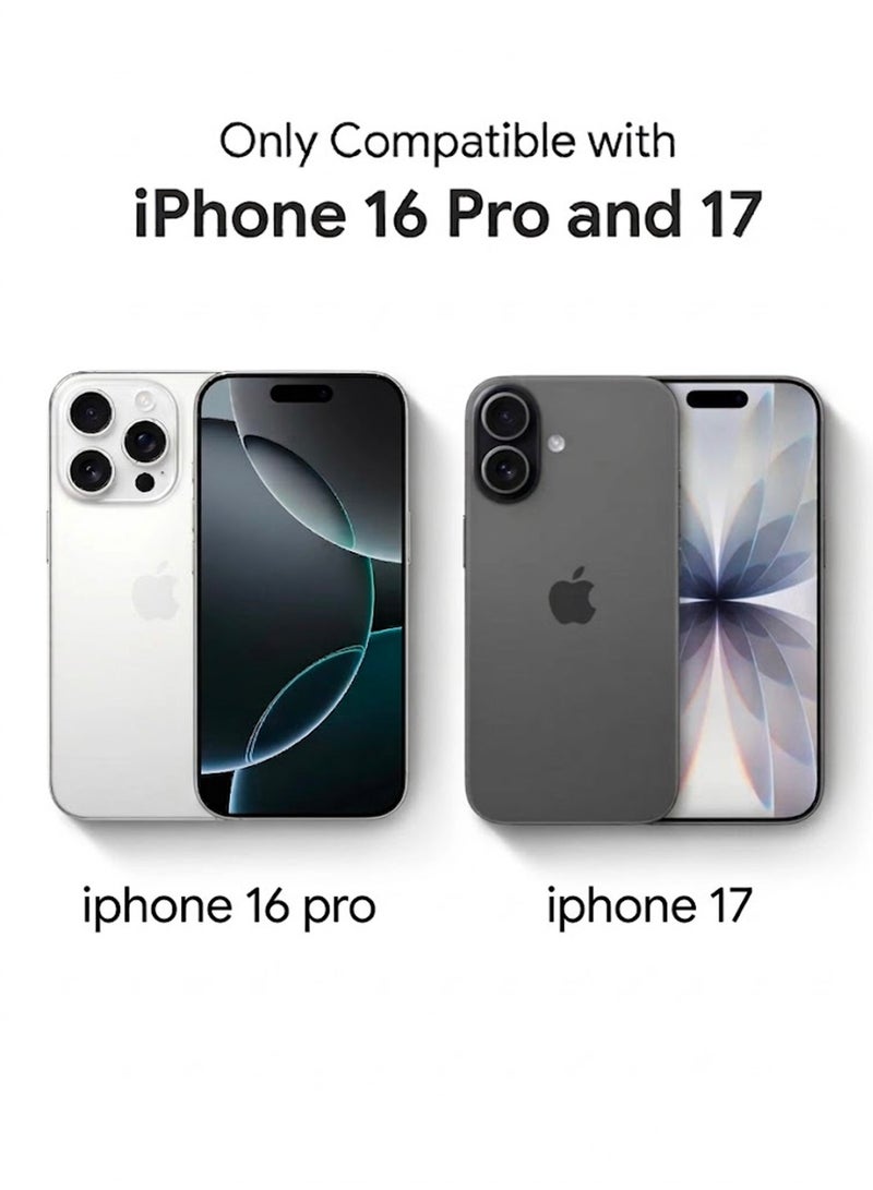 Magic iPhone 16 Pro / iPhone 17 Screen Protector (1 Pack), 9H Tempered Glass, Ultra HD Clear, Scratch Resistant, Anti-Fingerprint, Easy Installation, Compatible with Phone Covers - Image 2