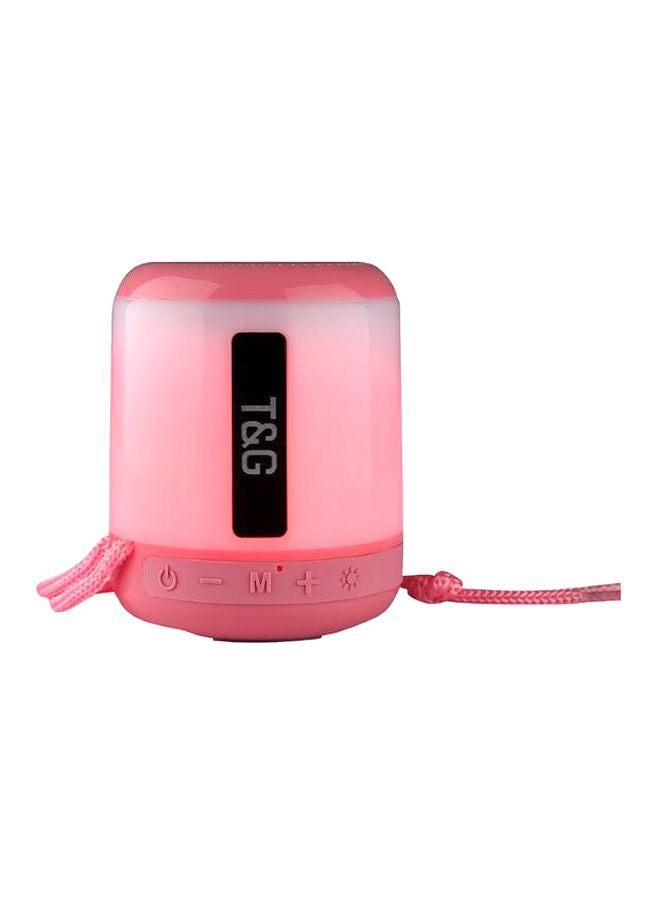 Outdoor Portable Bluetooth Speaker Pink