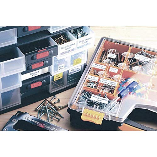 Brother TZe-241 3/4in Labeling Tape (26.2ft, Black on White) - Image 3