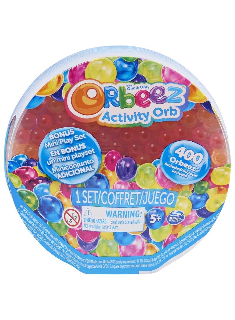 سبن ماستر مجموعة أنشطة أوربيز الصغيرة باللونين البرتقالي والوردي - 400 أوربيز - Image 1