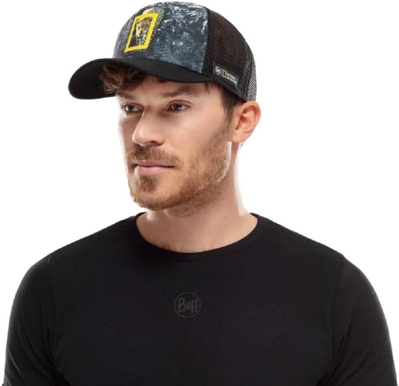 Buff Trucker Cap Howey Black L/XL - National Geographic Design - Image 4