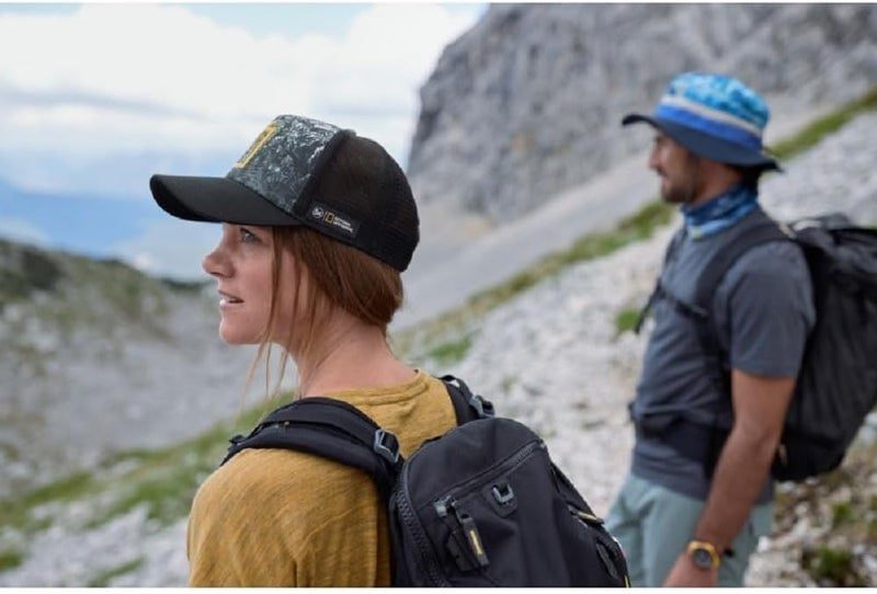 Buff Trucker Cap Howey Black L/XL - National Geographic Design - Image 3