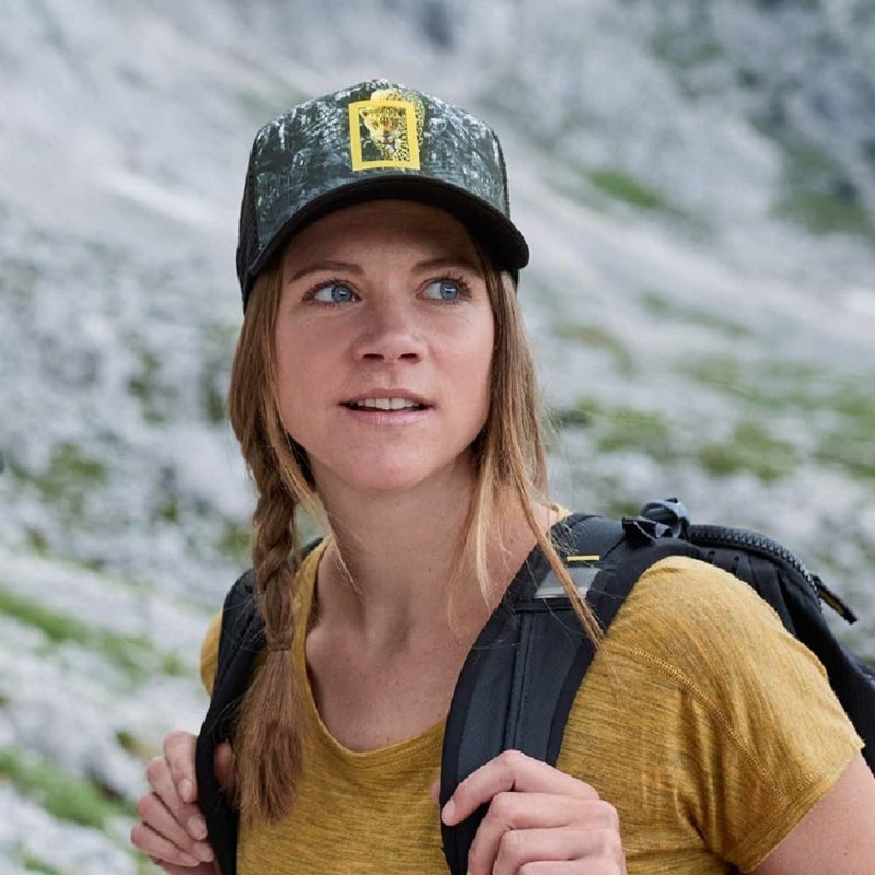 Buff Trucker Cap Howey Black L/XL - National Geographic Design - Image 2