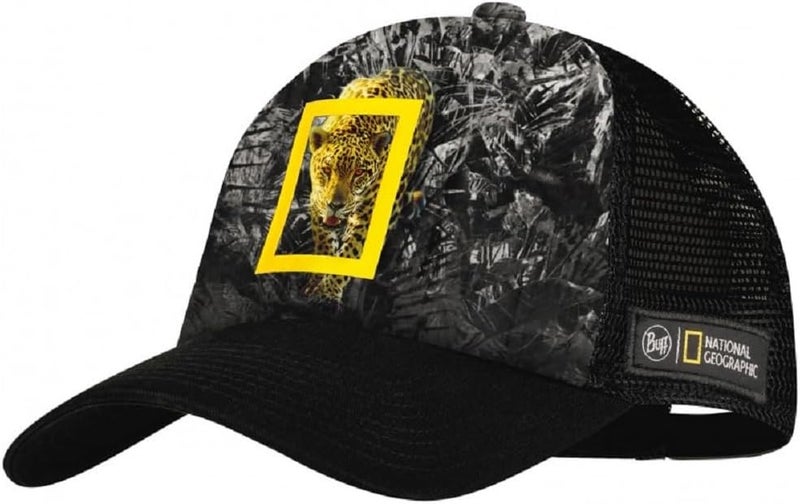 Buff Trucker Cap Howey Black L/XL - National Geographic Design - Image 1