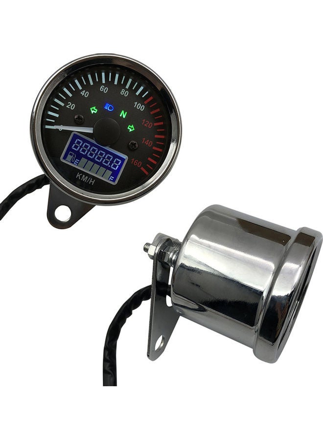 Loquat Universal 12V LED Digital Motorcycle Speedometer - Image 4