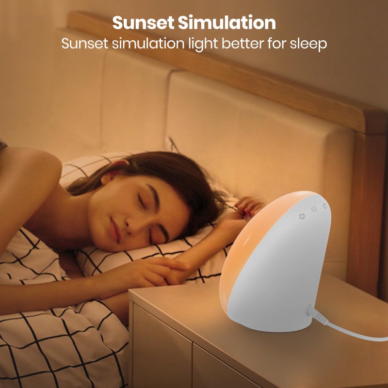 LASTAR Sun Lamp, 10,000 Lux Sunlight Lamp with 4 Color Temperatures & 5 Brightness & 1H Timer, Touch Control Daylight Lamp with Memory Function for Home - Image 5