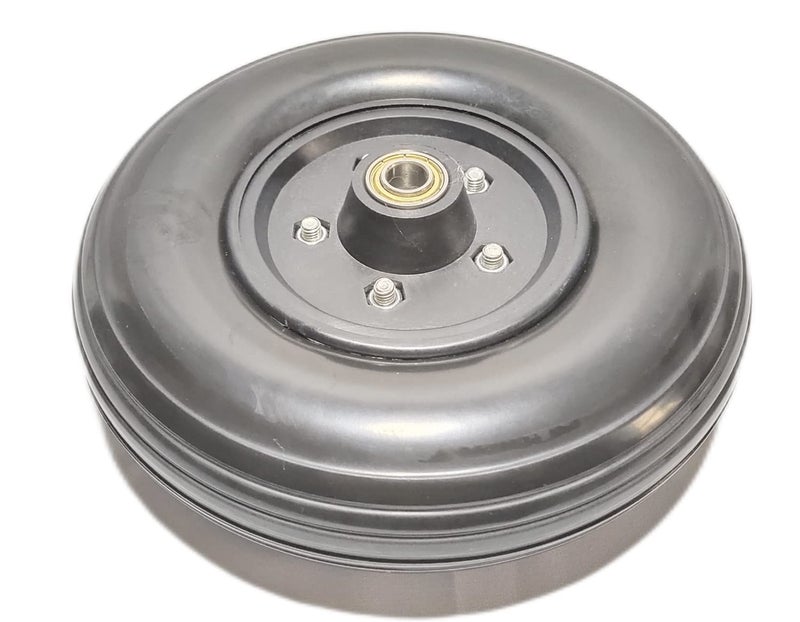 ComsenMed Wheelchair Caster Wheel with 7/16" Bearings & Urethane Tire(8"*2"), (200 * 50),Bariatric Heavy Duty Wheelchair Universal Caster, Front Wheel Replacement Parts,8" x 2" Solid Urethane tire(1EA,Black) - Image 3